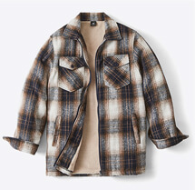 Pegasus Sherpa Lined Zip Overshirt - MF665
